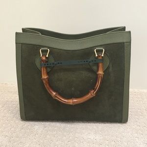 Gucci Suede Handbag